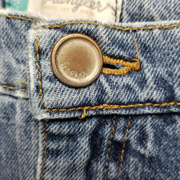 Wrangler Jeans Womens 15 Medium Wash Cotton MId Rise Shaping Bootcut - Picture 5 of 16